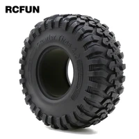 1pcs 13050mm rc car 2 2 rubber tyres wheel tires for 110 rc rock crawler axial scx10 trx4 rr10 wraith
