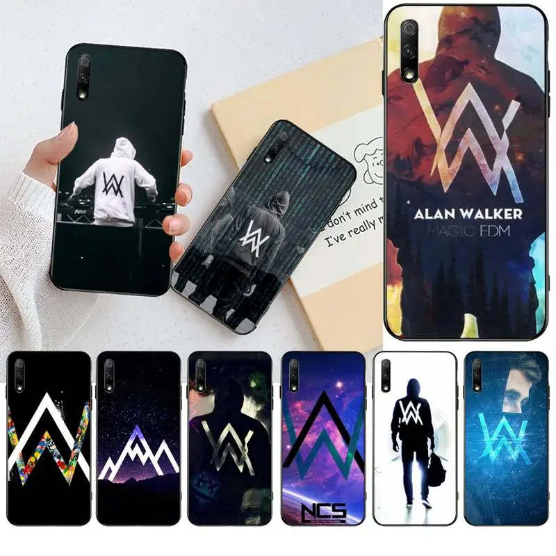 Роскошный Уникальный чехол для телефона Alan Walker DJ Huawei Honor 30 20 10 9 8 8x 8c v30 Lite view
