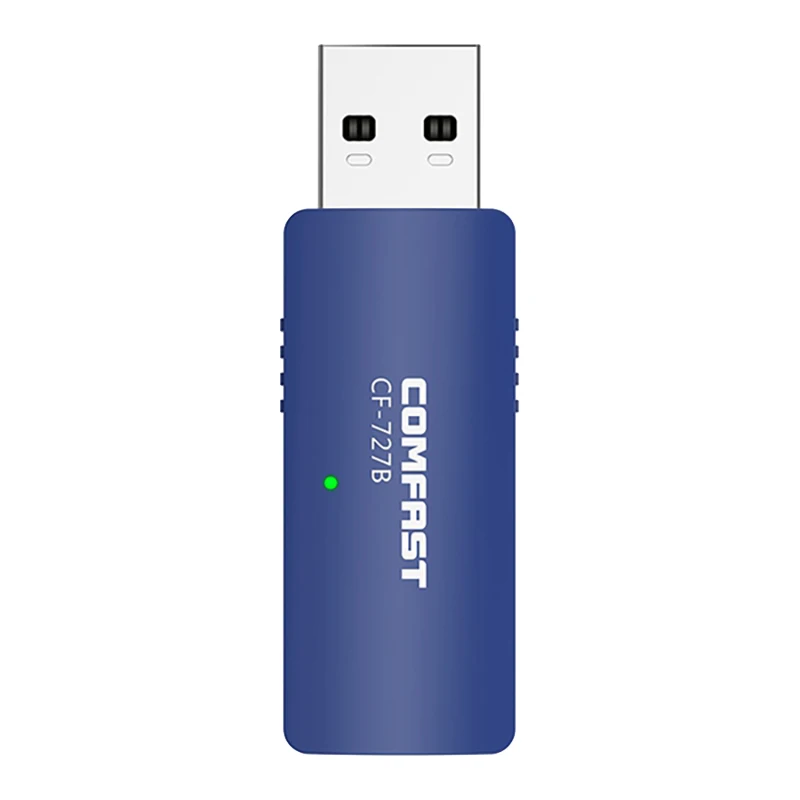 Беспроводная сетевая карта 727B Двухдиапазонная USB Bluetooth 1200 м настольный