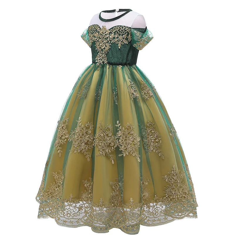 Платье для девочек без бретелек на Хэллоуин косплей летнее платье принцессы дня