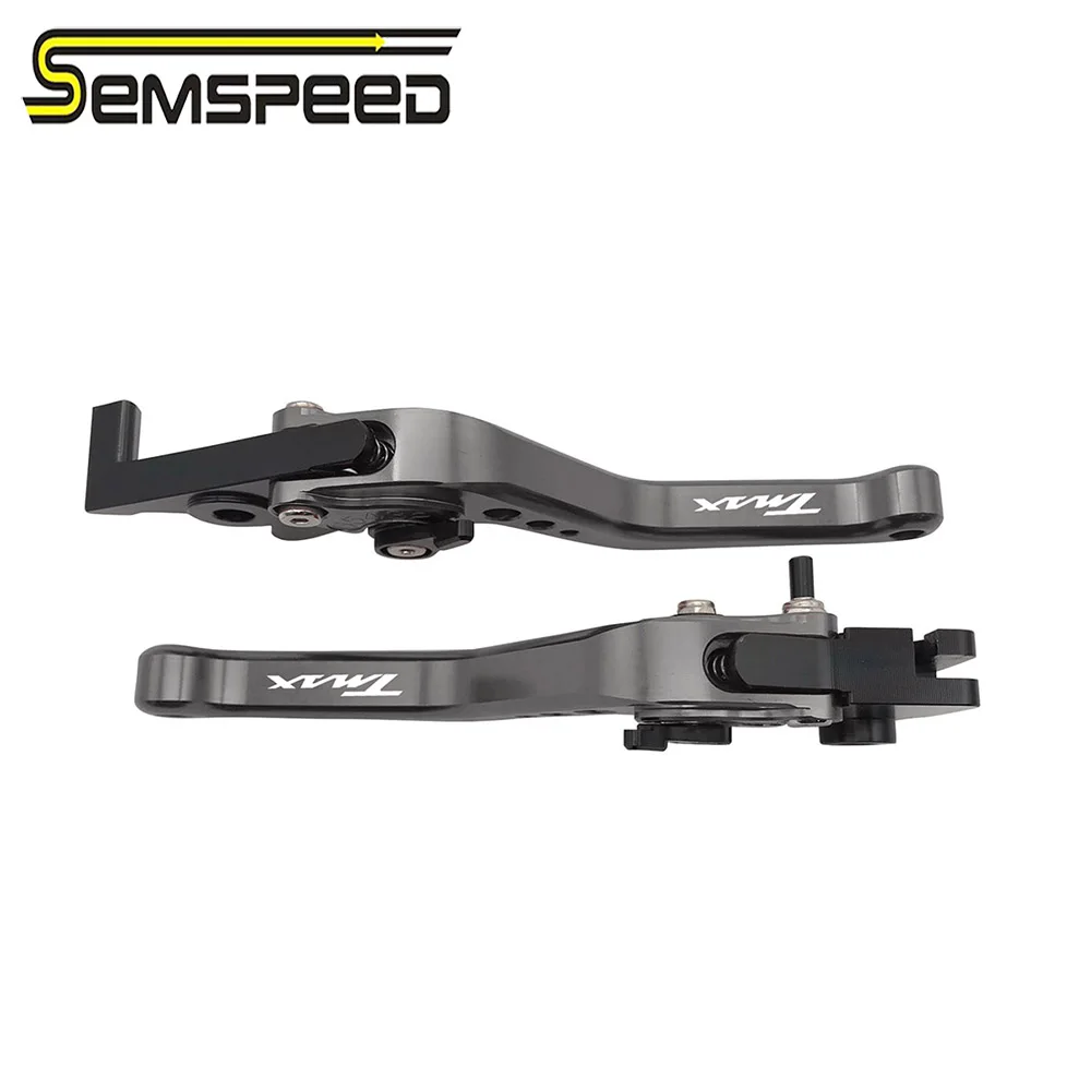 SEMSPEED CNC рычаги для YAMAHA Tmax Tech Max T MAX TMAX 560 TMAX560 2019 2020 мотоцикл короткий регулируемый