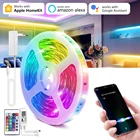 Светодиодсветильник лента RGB Smart Life Dohome, приложение для умного дома, с управлением через Wi-Fi, работает с приложением Apple HomeKit Alexa Google Home