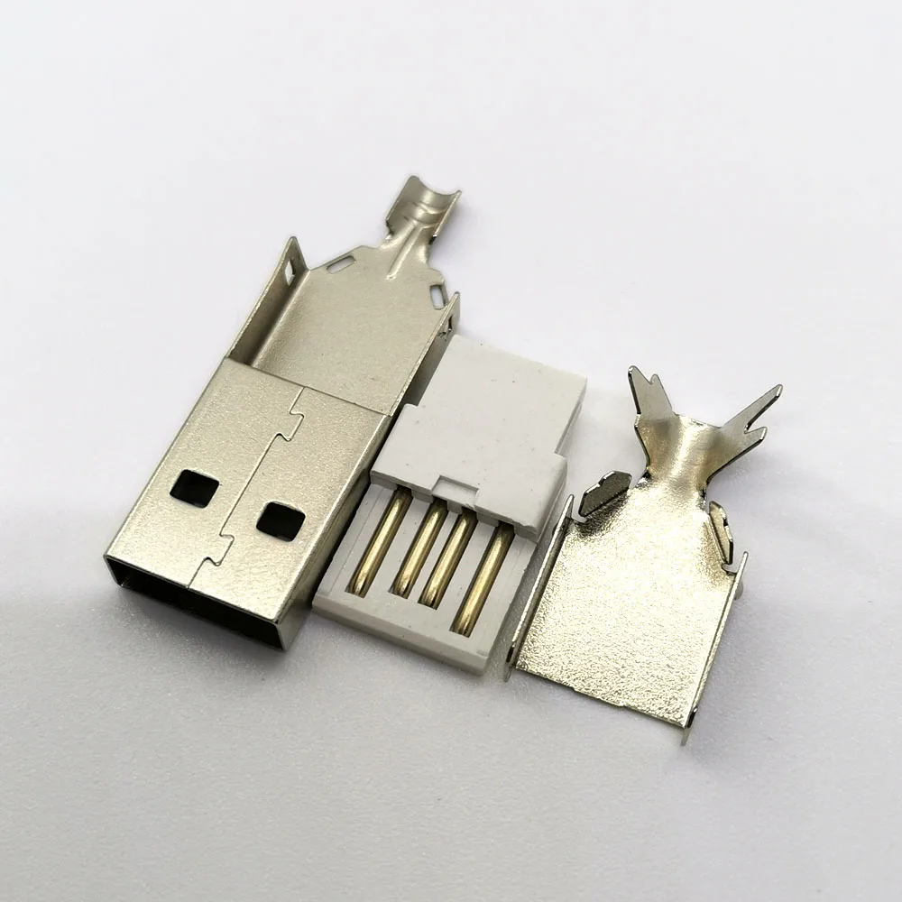 50 компл./лот 4 контактный разъем USB 3/комплект мини 3 в 1|plug french|plug in car chargerplug silver |