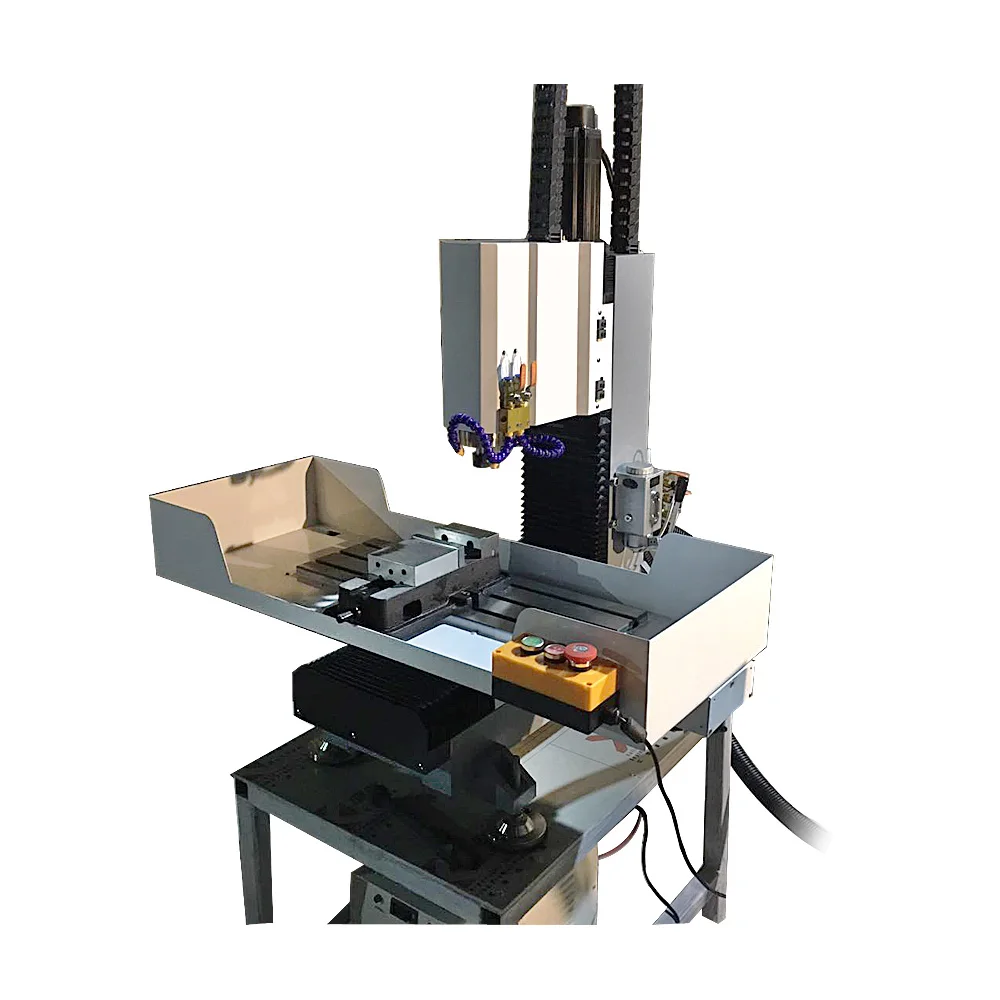 

Metal Milling Machine CNC 4020 Wood Aluminum Router Full Cast Iron 1.5 / 2.2KW Engraving Cutting Machine with Z Axis 300mm