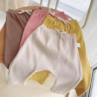 cotton leggings for girls spring autumn leggings for kids fashionable legging infant all match outer wear baggy pants