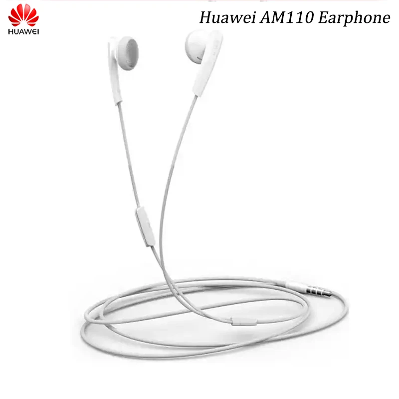 Оригинальные наушники HUAWEI Honor AM110 3 5 мм гарнитура с микрофоном и дистанционным