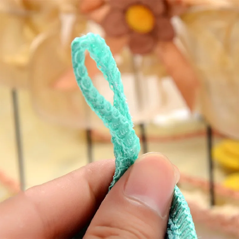 Квадратное полотенце из микрофибры с крючком утолщенное Впитывающее мягкое для