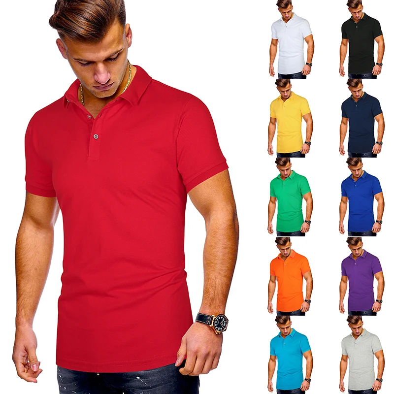 

Plus Size XS-3XL Brand New Men's Polo Shirt High Quality Men Cotton Short Sleeve Shirt Brands Jerseys Summer Mens Polo Shirts