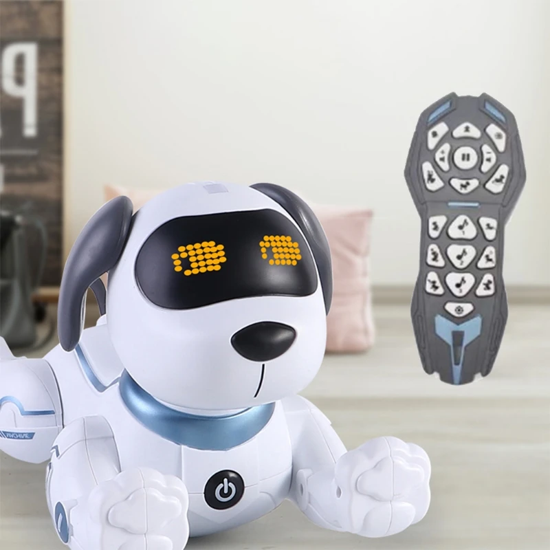 

Remote Control Dog RC Robotic Stunt Puppy Dancing Programmable Smart Toy Gift GXMB