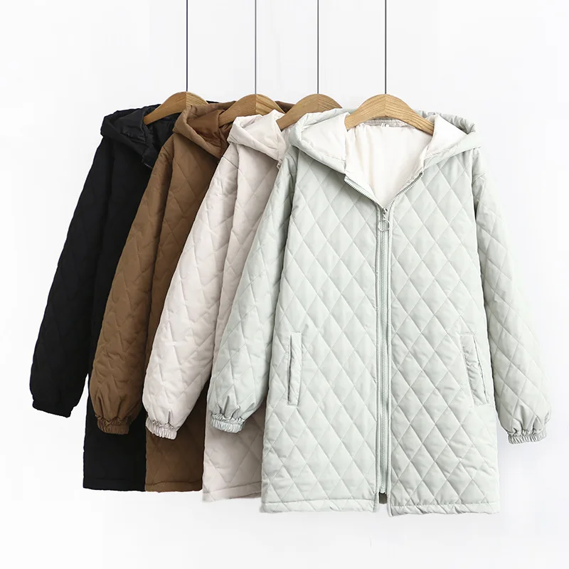 

Парка женская зимняя, оверсайз, 2021