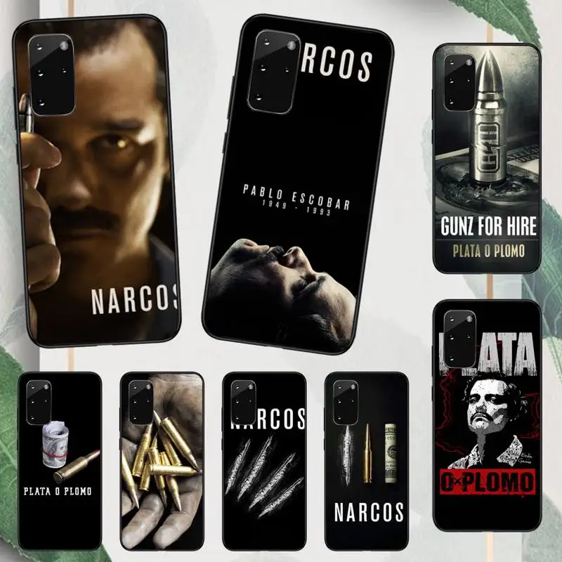

Pablo escobar Narcos TV show Phone Case For Samsung galaxy A S note 10 7 8 9 20 30 31 40 50 51 70 71 21 s ultra plus