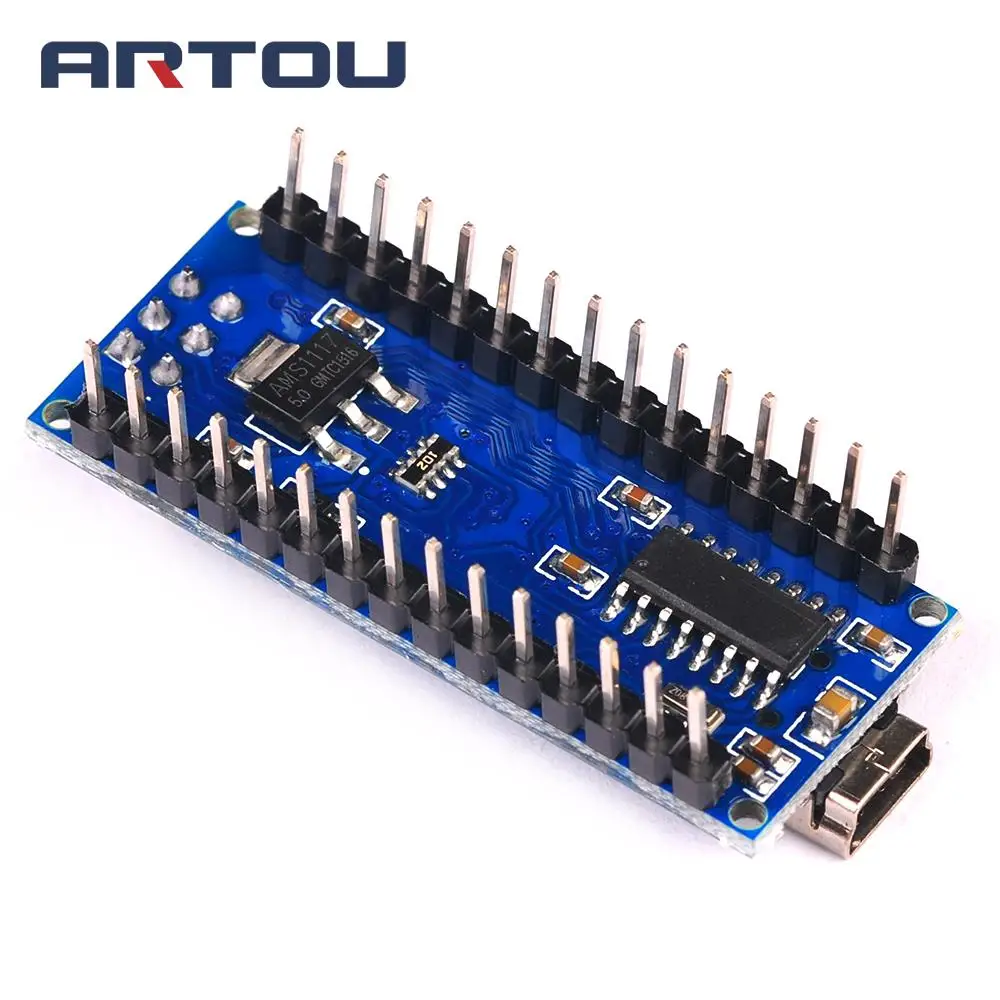 Nano Mini USB с Загрузчиком совместимый контроллер 3 0 Для arduino CH340 драйвер 16 МГц v3.0