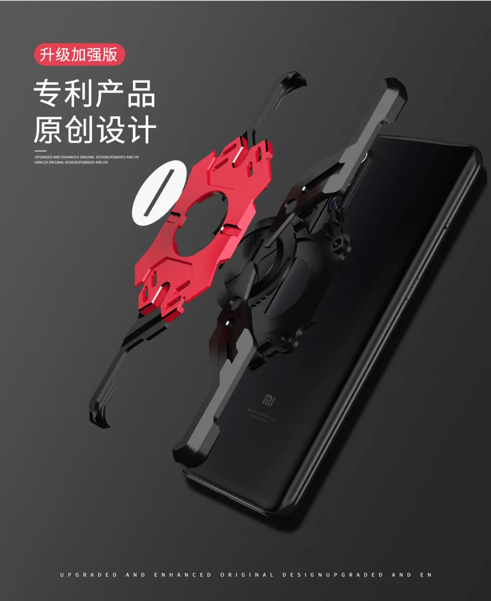 Герой Marvel элементы Алюминиевый металлический бампер чехол для Xiaomi mi 9 mi 9 тонкий жесткий защитный бампер для телефона Xiaomi mi 9