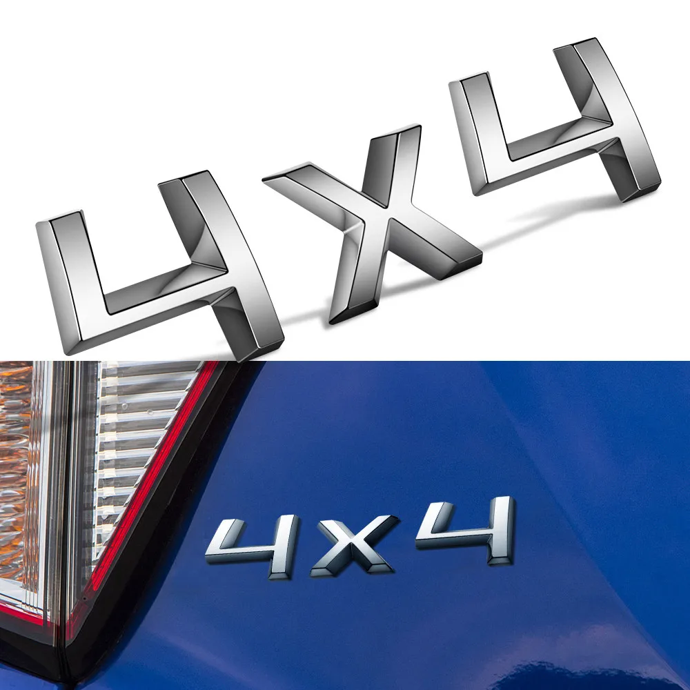 

4X4 Sticker For SKODA SUPERB OCTAVIA YETI FABIA RAPID KODIAQ KAMIQ SCALA Car Styling 4X4 Trunk Sticker Auto Tuning Accessories