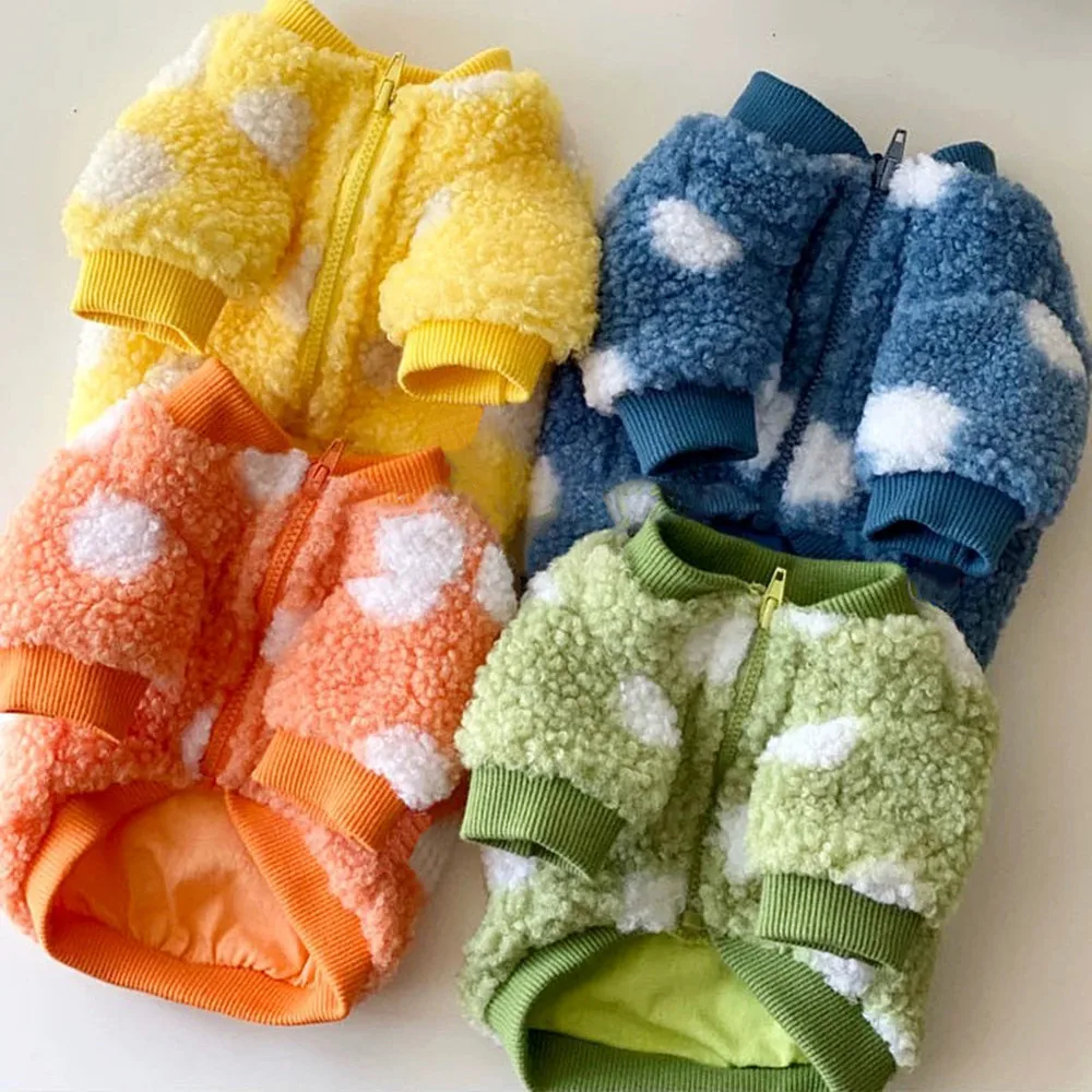 New Warm Dog Clothes For Small Medium Dogs Knitted Cat Sweater Pet Clothing Chihuahua Bulldogs Puppy Costume Coat Winter | Дом и сад