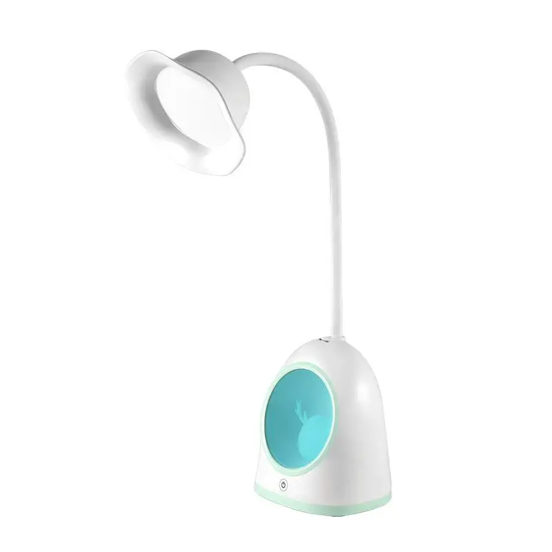Светодиодная настольная лампа LumiParty с изобрасветодиодный ением снежного оленя