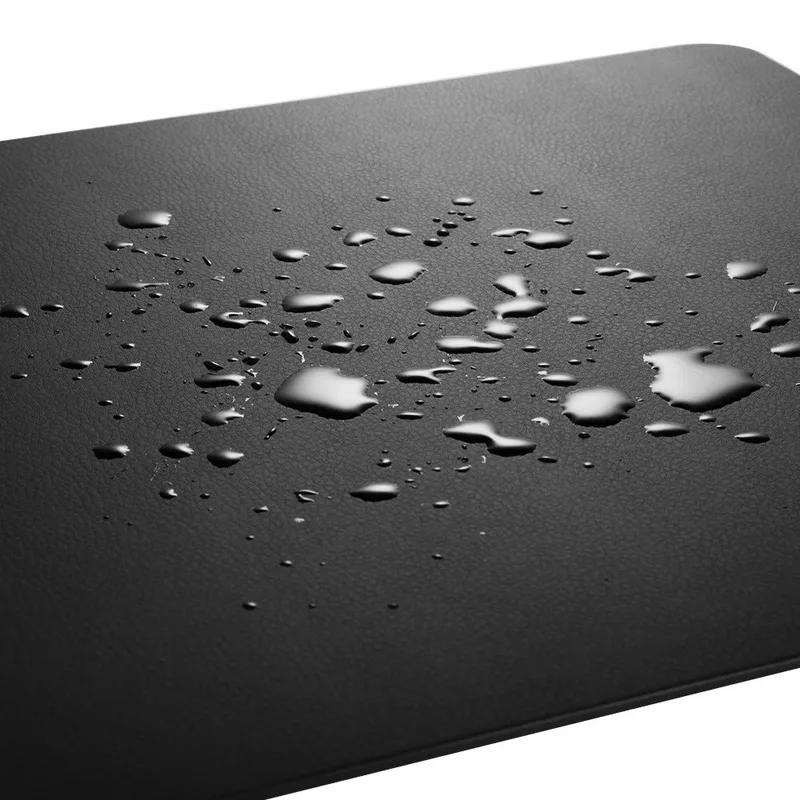 Коврик для мыши нескользящий из ПУ кожи мягкий теплый Настольный коврик письма