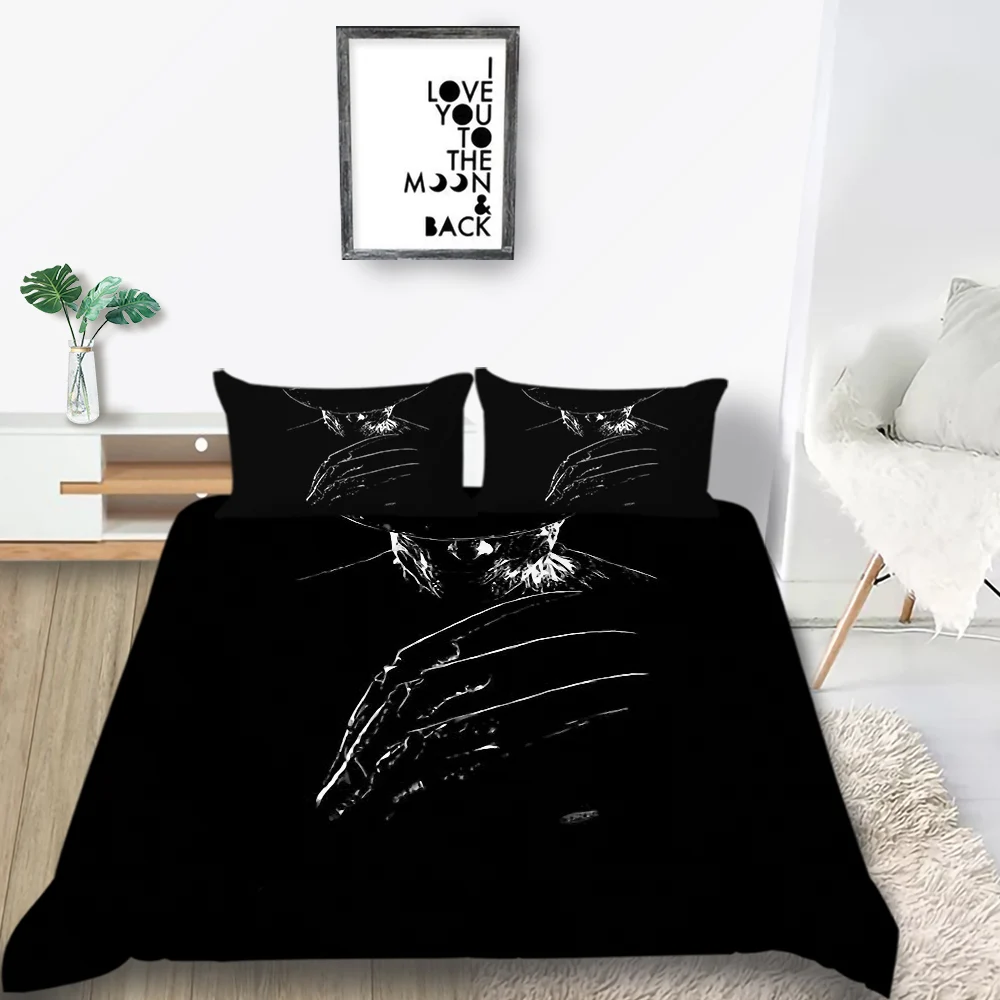 Thumпостельные принадлежности King Size постельные с рисунком кота пододеяльник