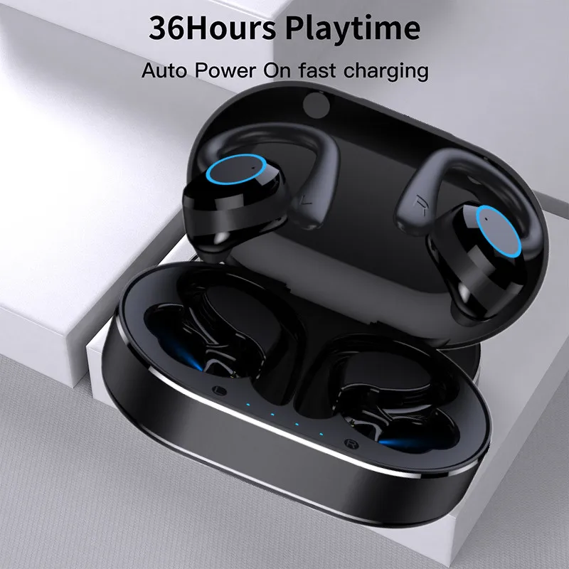 

Bluetooth-наушники с сенсорным управлением, водонепроницаемые, с микрофоном