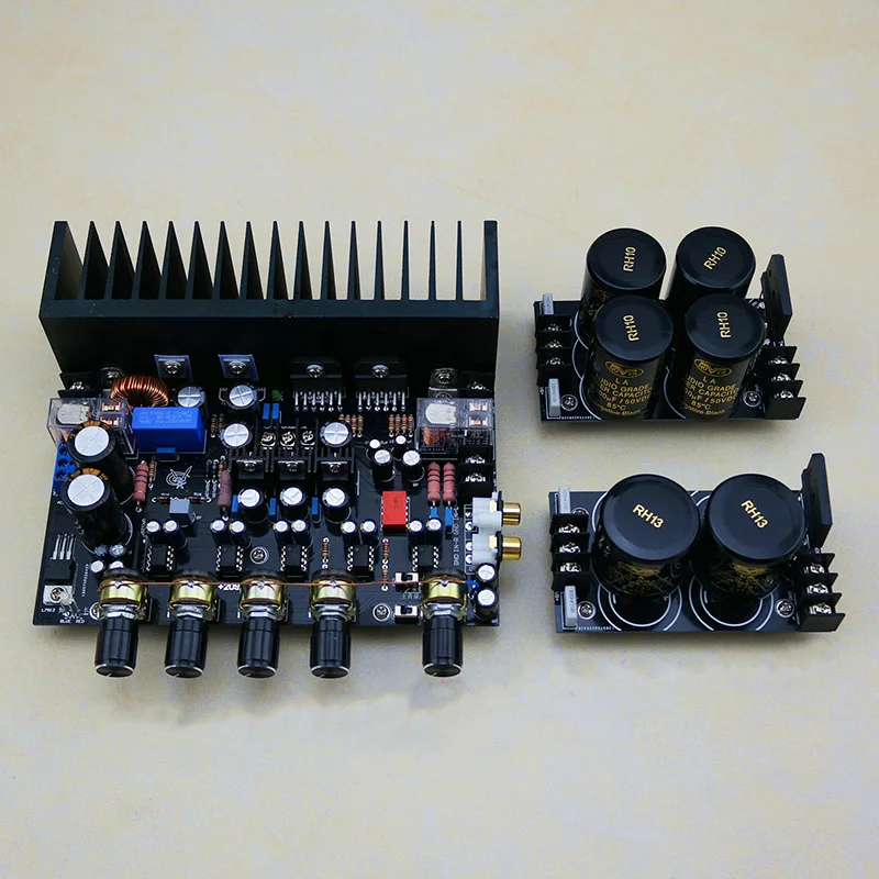 Плата цифрового усилителя мощности LM3886 IRS2092 2 1 каналов DIY/готовая UPC1237 схема