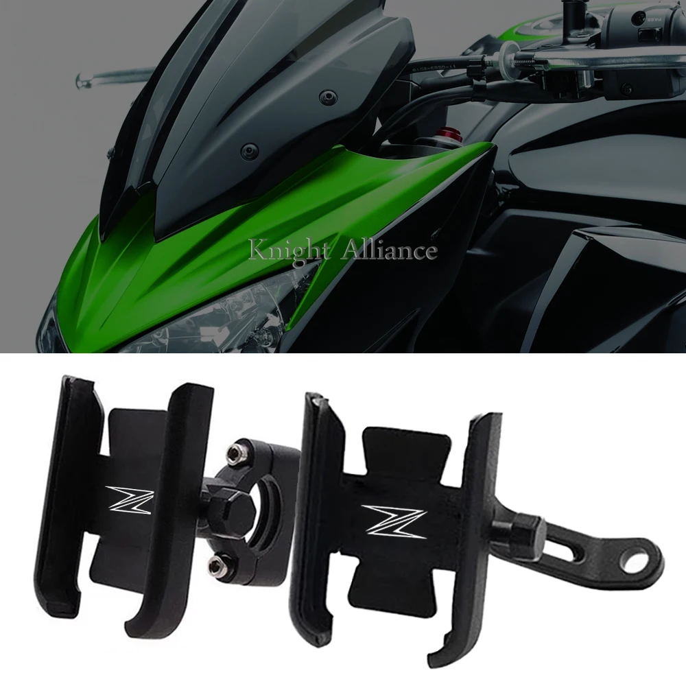 Для KAWASAKI Z650 Z800 Z750 Z900 Z900RS Z1000 Z1000SX Z400 Z300 Мотоциклетные аксессуары на руль GPS
