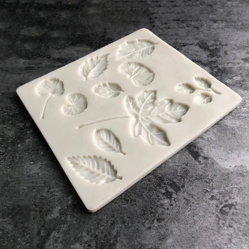 Различные виды листьев для печенья мастики инструменты украшения тортов выпечки