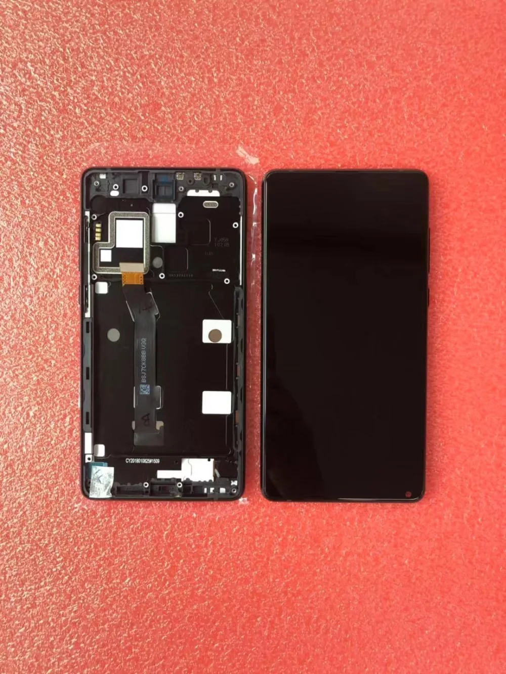 Для Xiaomi mi x2 ЖК-дисплей 10 сенсорный экран панель XAIO mi x 2 MDE5 ЖК-дигитайзер сборка Замена+ рамка