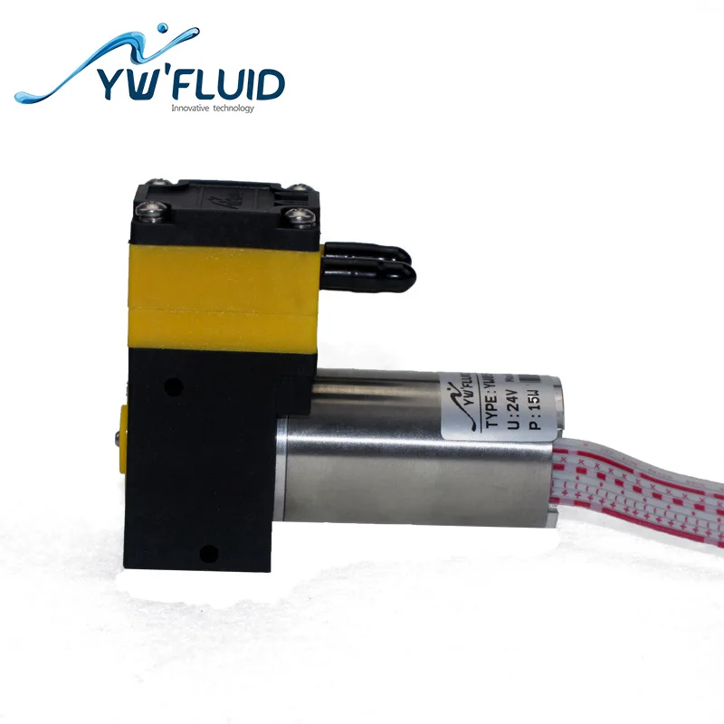 YWfluid электрическая мощность 12В/24В BLDC мини водяной и воздушный мембранные насосы