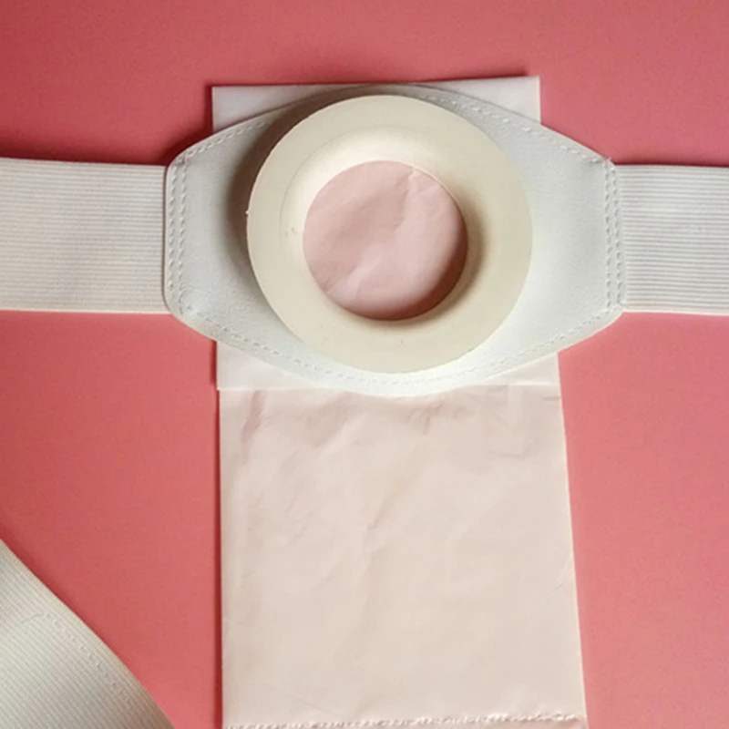 Повязка на талию для мужчин и женщин эластичный пояс стомы живота предотвращения