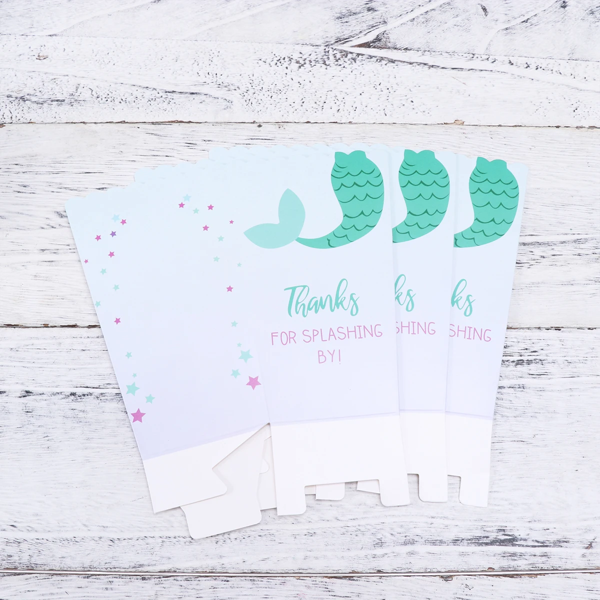 1 комплект бумажные пакеты для вечеринок с русалочкой коробки попкорна конфетные