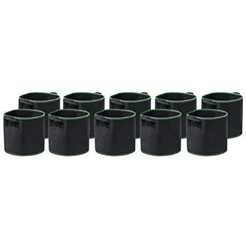 

30-Pack 1 Gallon Grow Bags Heavy Duty Aeration Fabric Pots Thickened Nonwoven Fabric Pots Plant Grow Bags