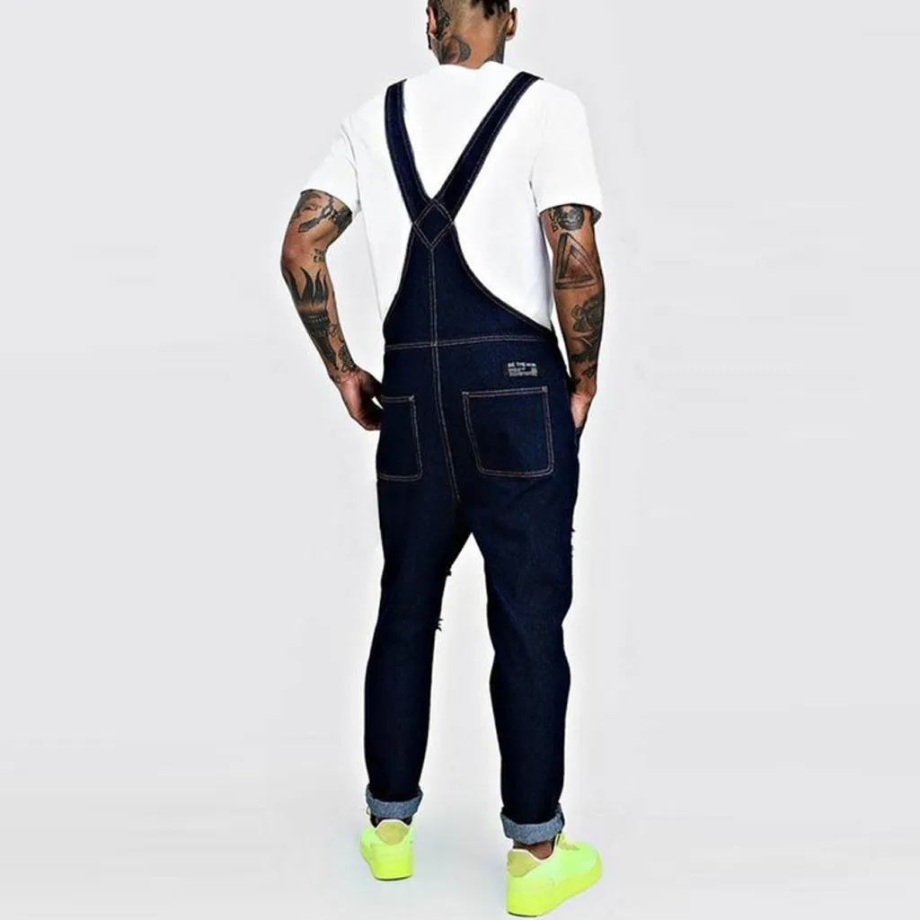 Bule/Новинка Модная мужская одежда Джинсы Мужские джинсы с дырками и карманами