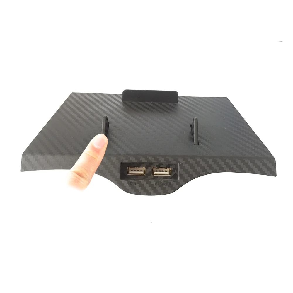 Беспроводное зарядное устройство из углеродного волокна для BMW 5 6 серии F10 G30 G38 G32