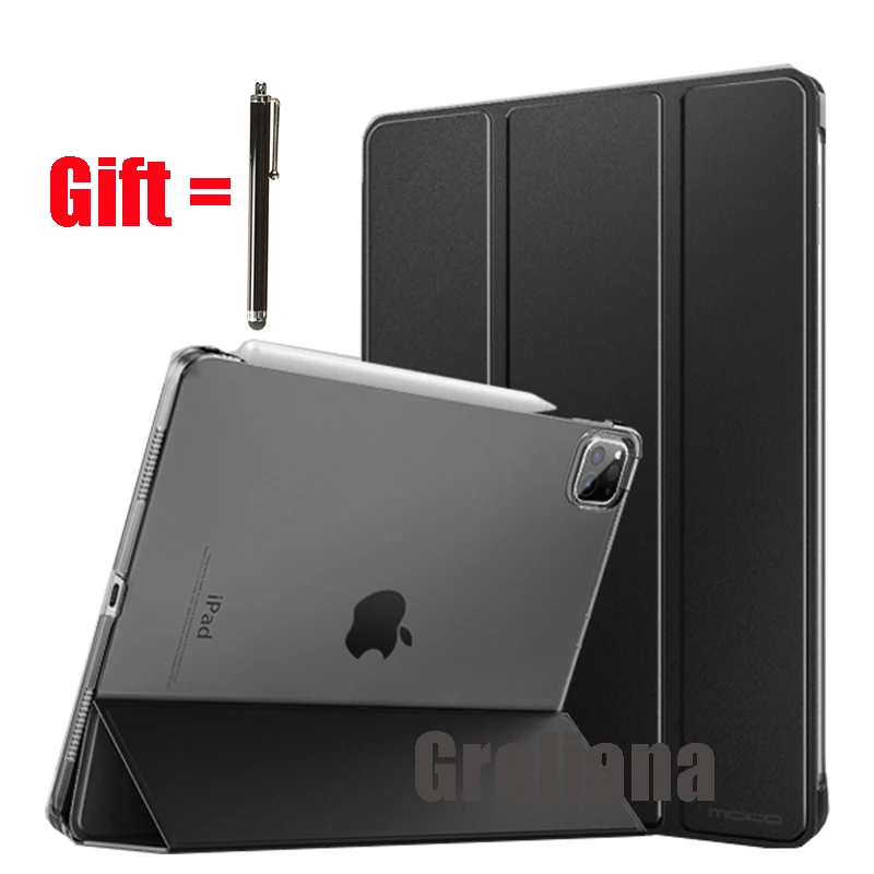Чехол для iPad Pro 11 &quot2018 тонкий легкий прозрачный матовый защитный чехол тройного