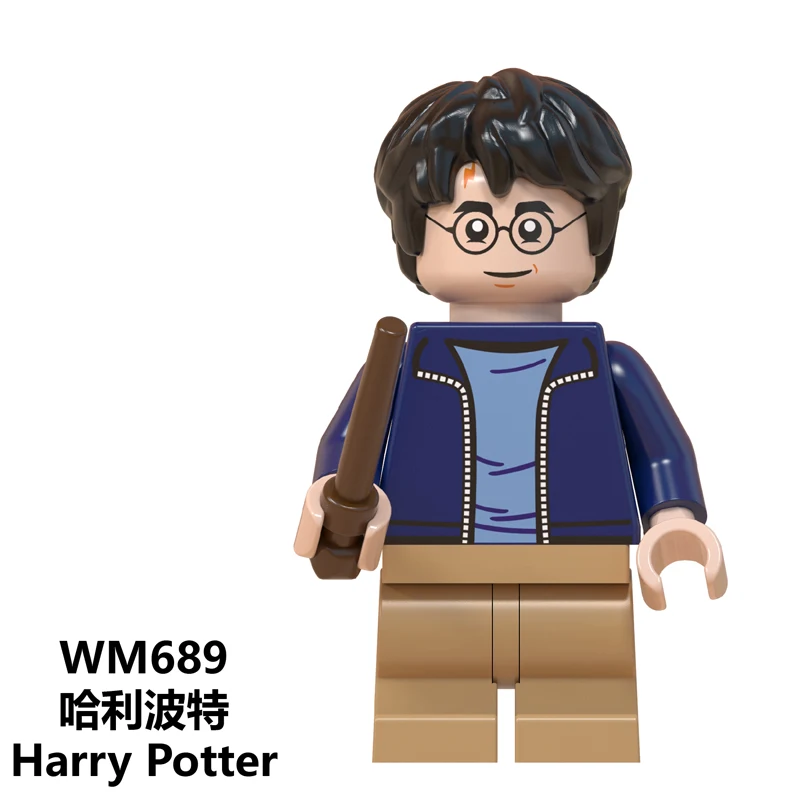 WM689 Harrys серии potters Салазар Слизерин Дамблдор Корнелиус Ровена Griffindor Хагрид строительные блоки детские игрушки подарок WM686 - Цвет: WM689