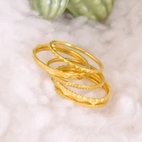 stainless steel hip hop 7 piece set ring minimalism index finger ring light luxury versatile temperament women jewelry
