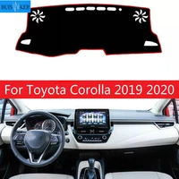 for toyota corolla 2019 2020 dashboard cover dash mat pad dashmat sun shade instrument protective carpet car styling accessories