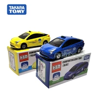 takara tomy tomica comfortdelgro taix yellow blue alloy diecast metal car model vehicle toys gifts collections