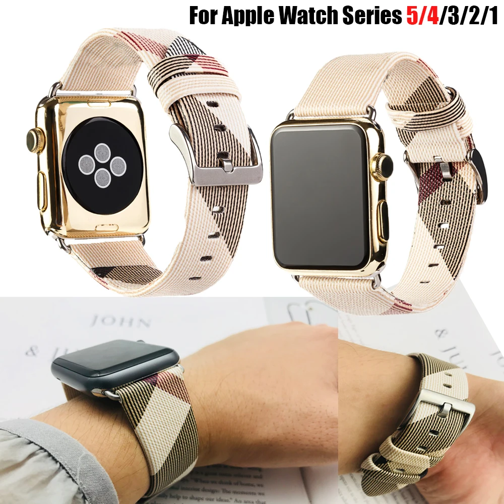 Ремешок из натуральной кожи для Apple Watch Series 5 4 3 2 1 сменный Браслет наручных часов