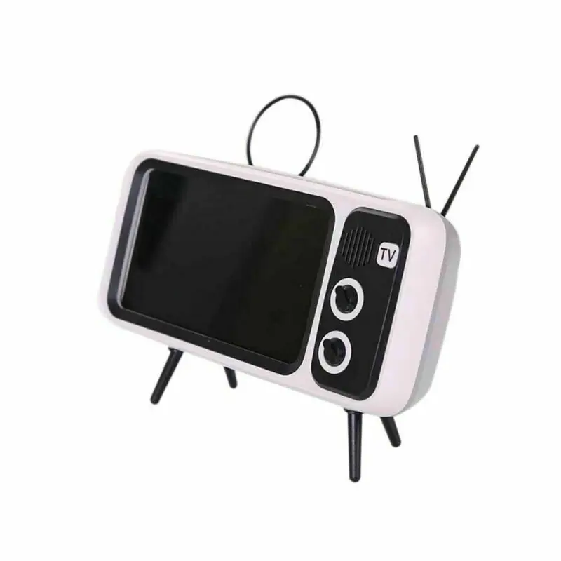 2019 Новый Bluetooth Динамик ТВ Ретро дизайн портативный держатель мобильного телефона