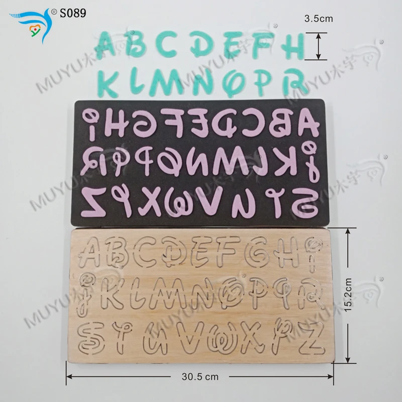 Черный костюм алфавит DIY новая деревянная форма режущие штампы для скрапбукинга Толщина/15,8 мм/S089
