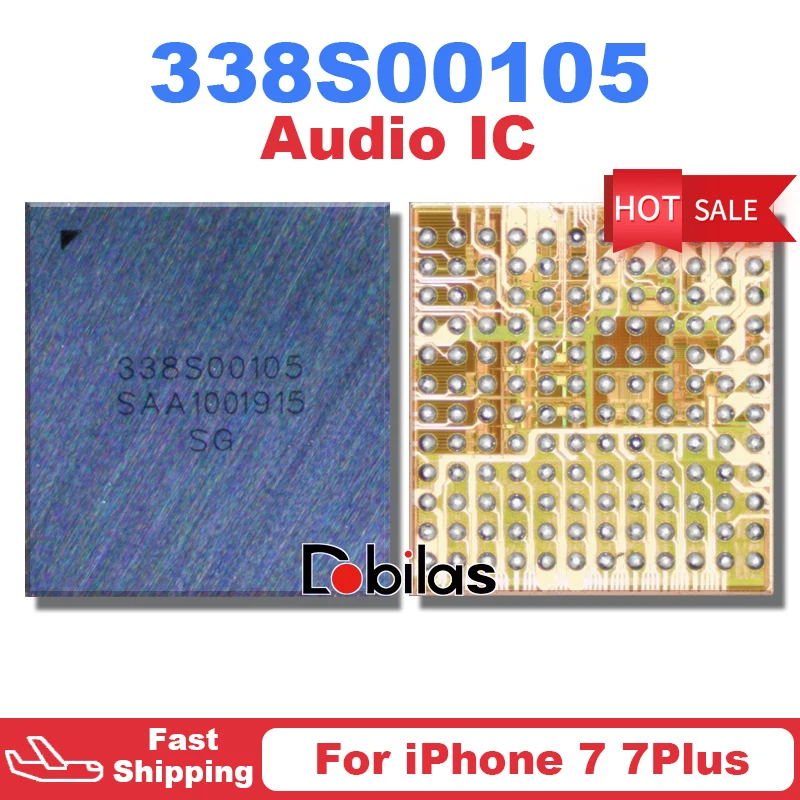 

10Pcs/Lot 338S00105 U3101 For iPhone 7G 7 Plus 7Plus Audio IC Chip BGA CS42L71 Audio Code IC Integrated Circuits Parts Chipset