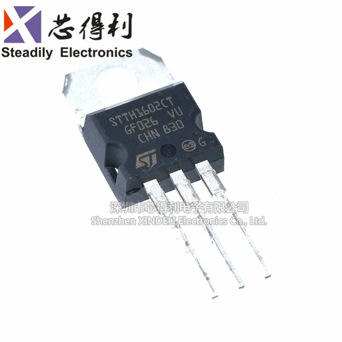 10 шт./лот новый и оригинальный модуль питания Stth1602ct Stth1602 TO-220 полевой транзистор с