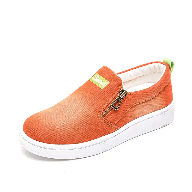 Кроссовки женские из денима повседневная обувь топ сайдеры джинсовые лоферы