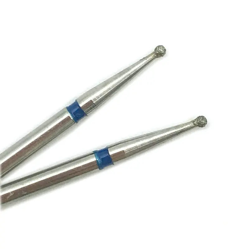 Высокое качество Стоматологические алмазные боры сверла мяч круглый Тип Средний