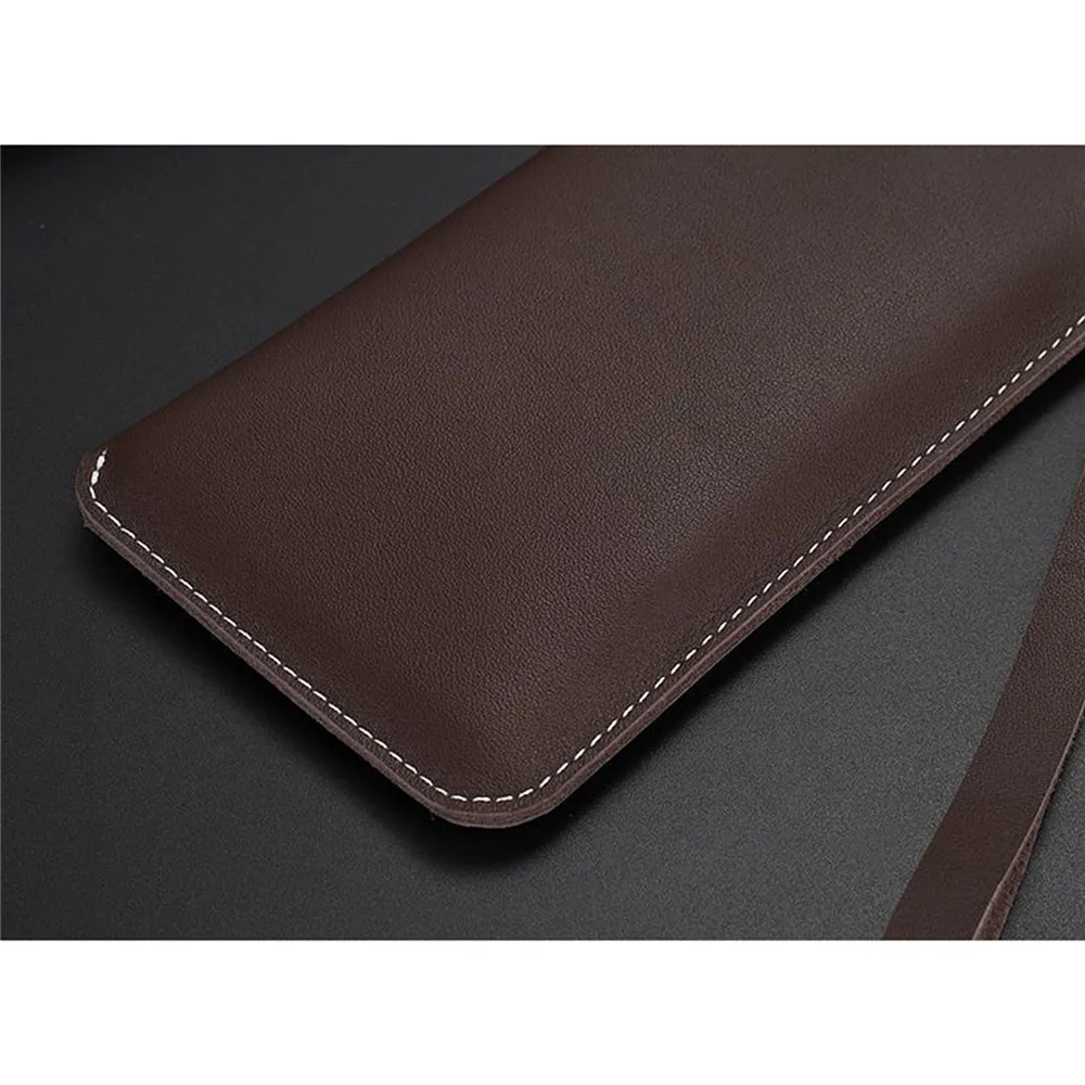 Кожаная сумка для хранения защитный чехол смартфона Samsung Galaxy складная в деловом