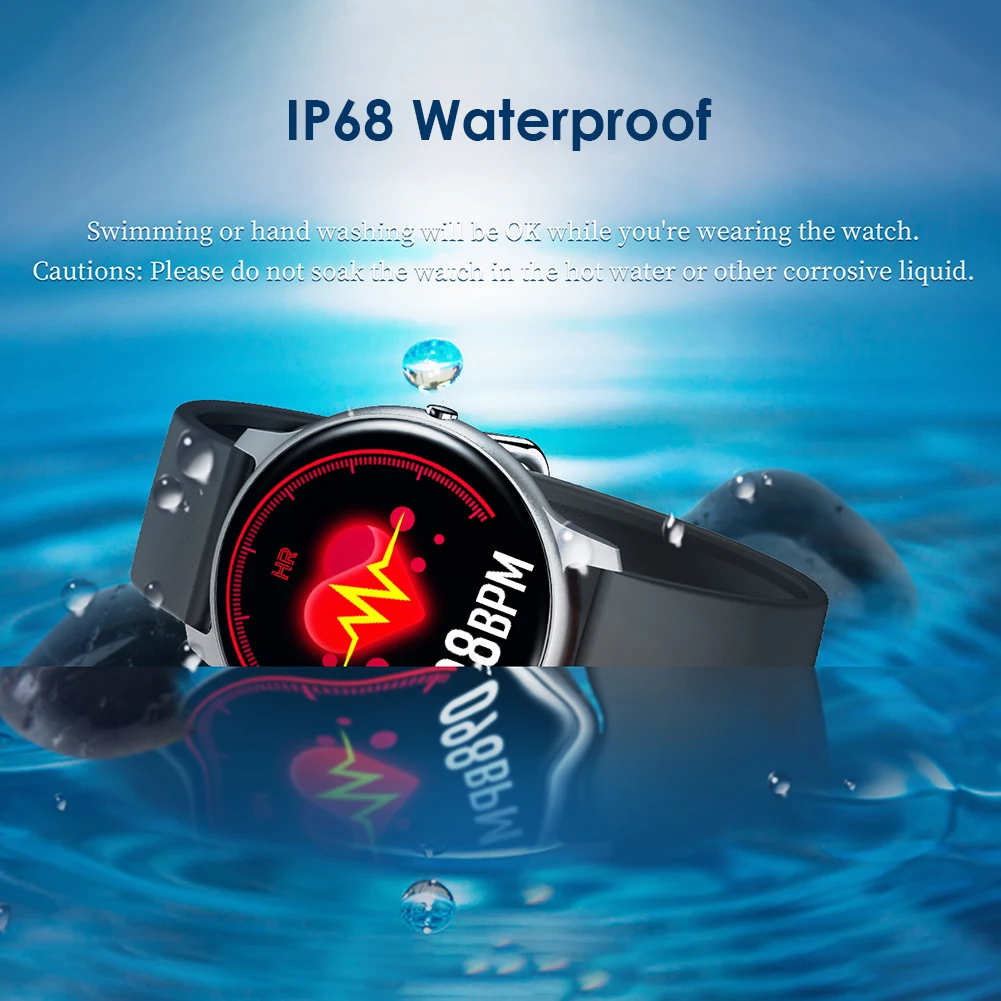 LW02 Smartwatch 1 4 дюймов сенсорный экран Экран монитор сердечного ритма во время сна