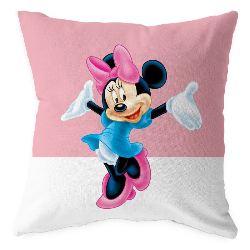 Disney наволочка с мультяшным принтом обниматься Микки и Минни Маус подушка сидения