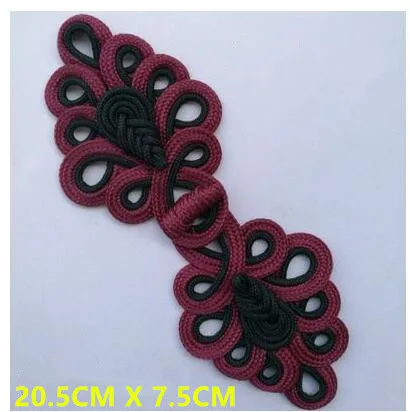 1 пара-5 пар золотистого и серебряного цвета Cheongsam с пуговицами, пять китайских пуговиц с узлом, застежка, пояс для рукоделия Cheongsam, аксессуары для шитья одежды - Цвет: B            1 pair