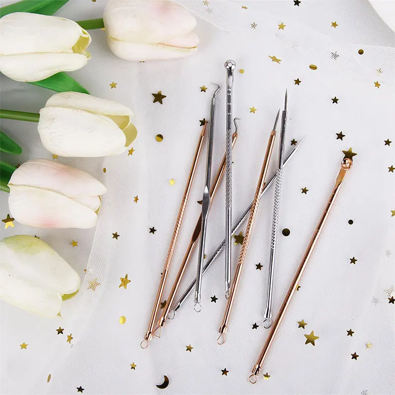 4 шт Blackhead прибор для удаления прыщей акне Belmish экстрактор вакуумный ExtrusionAcne палка